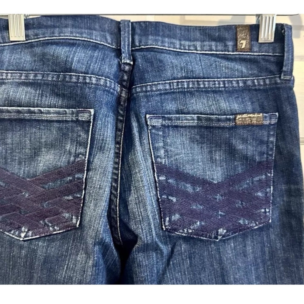 COPY - Seven for all Mankind sz 27 Stylish Blue Denim Jeans- excellent!
